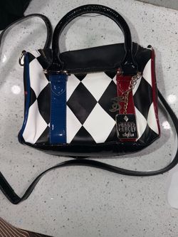 Harley Quinn Puddin Freaky Style Mini Satchel Bag