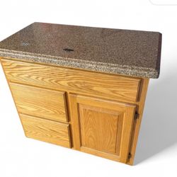 Stone Counter Cabinet