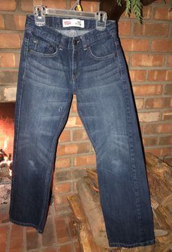 Boys LEVIS 505 REGULAR 10 reg 25”x25” adjustable waist