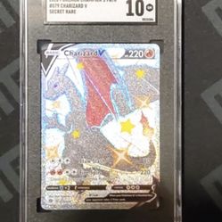 SGC 10 Shiny Charizard V 