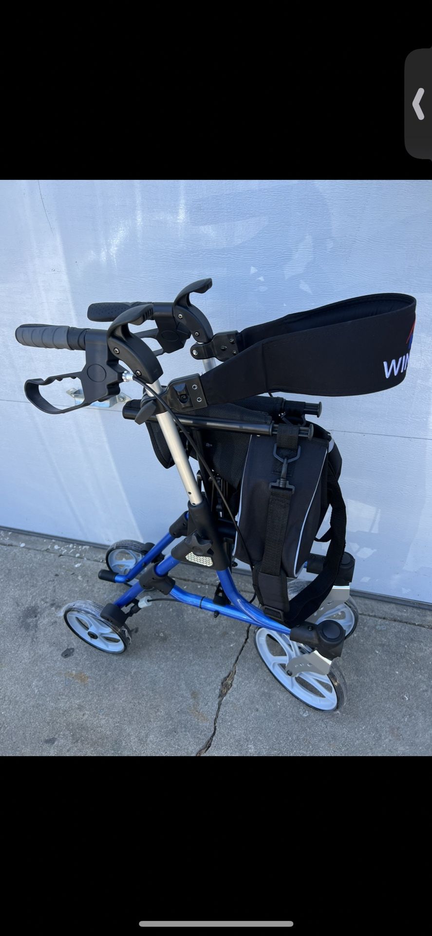 ROLLING WALKER ALUMINUM