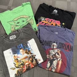 Various Star Wars Shirts (4 shirt bundle)