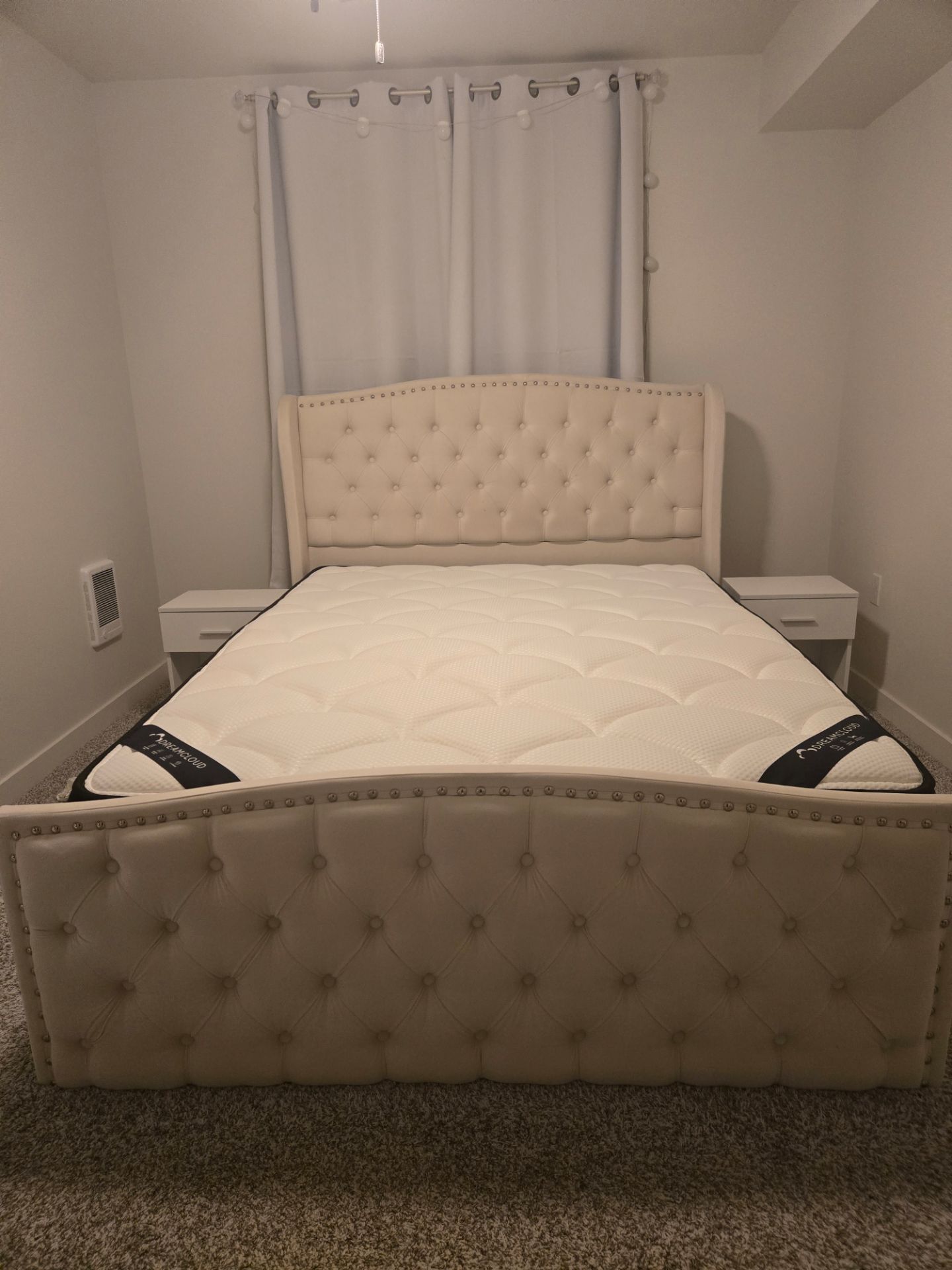 Queen Size Platform Bed Frame,