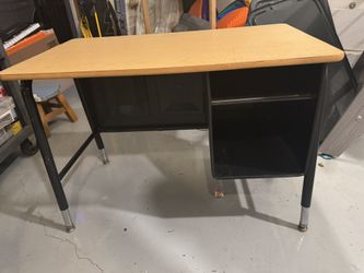 Industrial Vintage School desk 