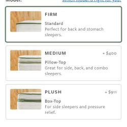 2 Twin Mattresses ( Avocado Green)