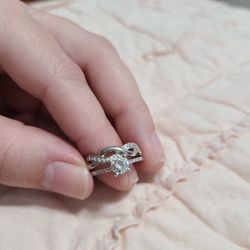 Beautiful Engagement Ring And Wedding Band