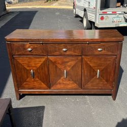 Wood Sideboard / Buffet Cabinet