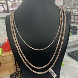 Ice Chain Rose Gold 14k Starting At $890