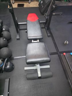 Gym Bench and rack