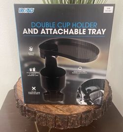 Road Double Cup Holder & Attachable