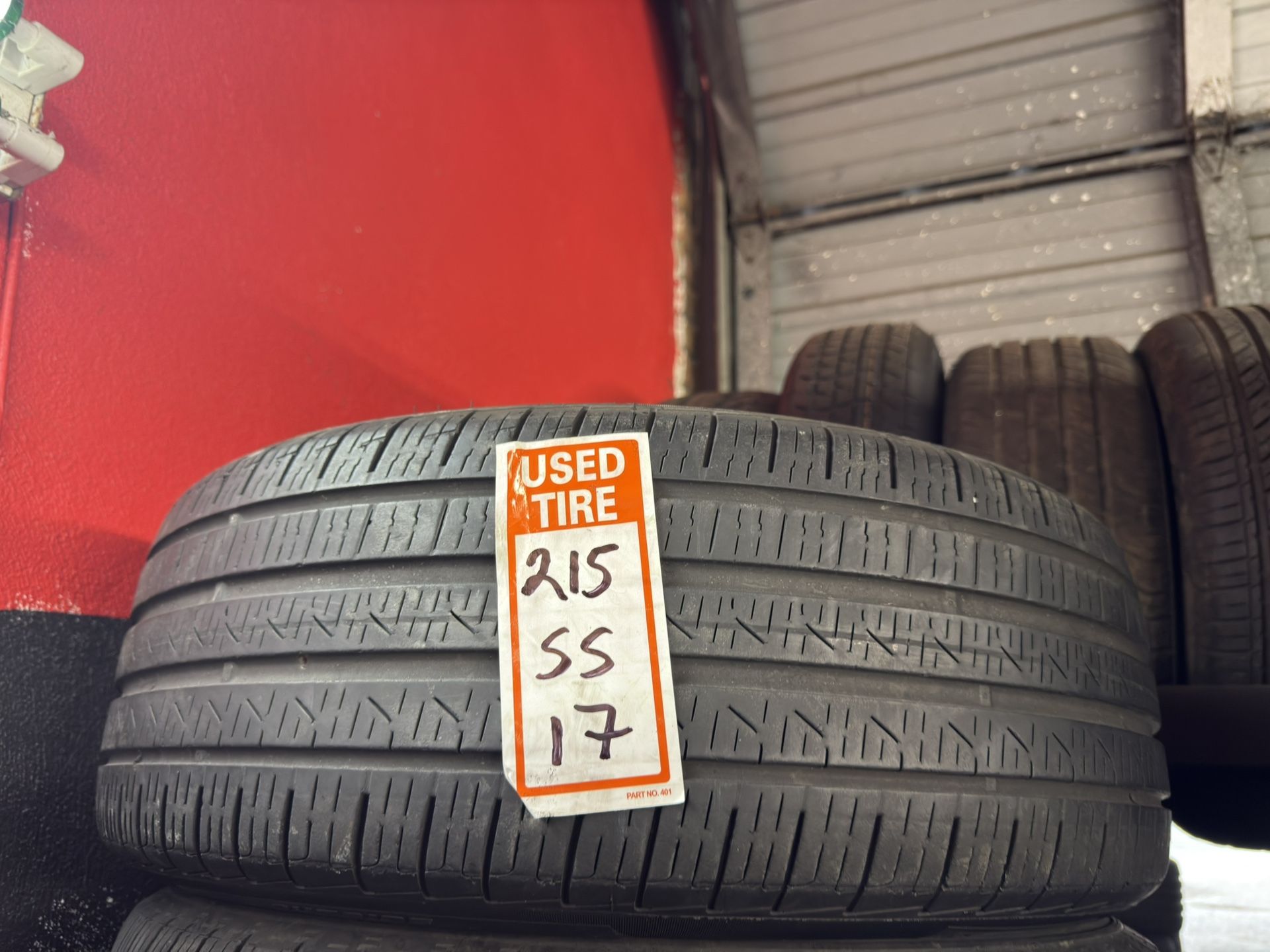 215/55/17 One Tire Used 