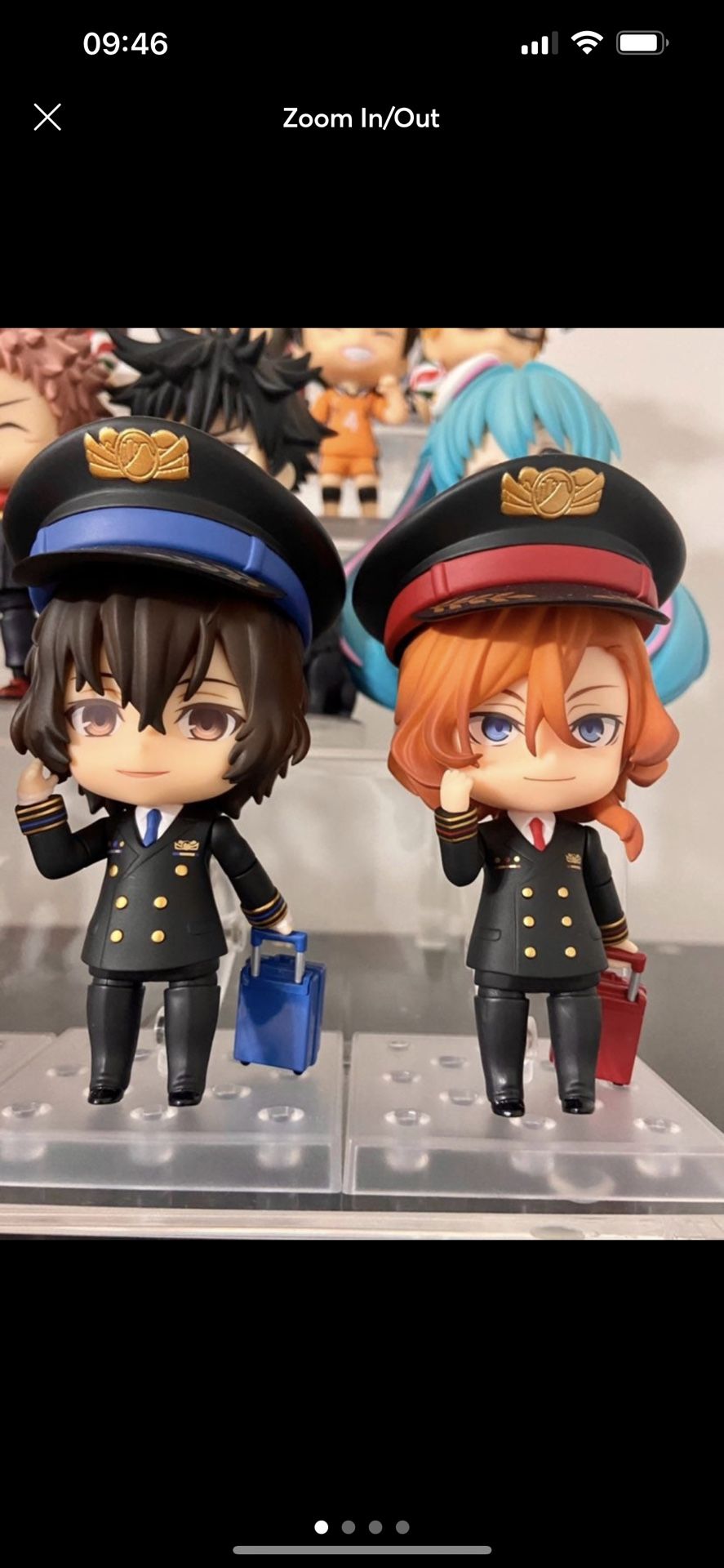 Dazai Osamu Nendoroid 1414 and Nakahara Chuuya Nendoroid 1415 from Bungo Stray Dogs Airport Ver.