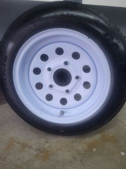 4.80-12 spare trailer wheel