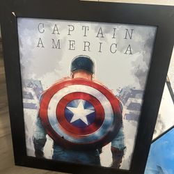 Captain America Medium Sized Poster 