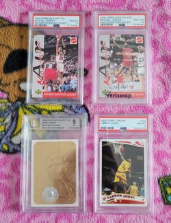 Basketball card Collection (Slabs, Michael Jordan & Others) 