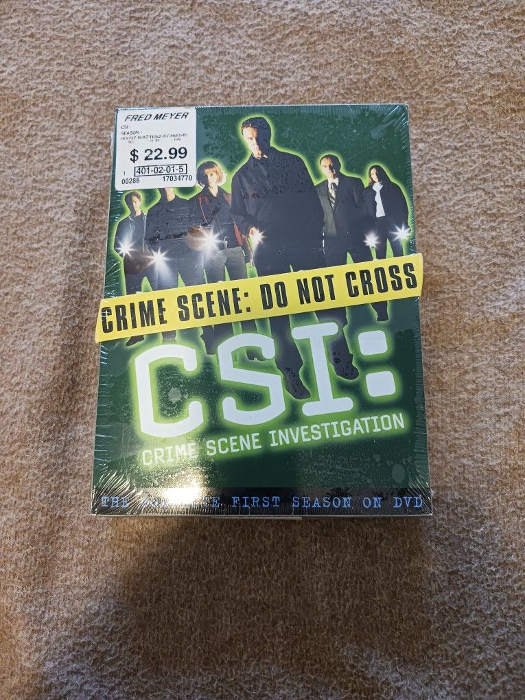 CSI Season 1 DVD