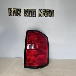 Chevrolet Silverado Taillight Tail Light Right 2016-2019 Passenger OEM