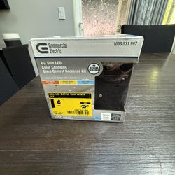 4IN. LED BAFFLE SLIM WHITE