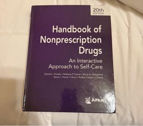 Pharmacy handbook of nonprescription drugs