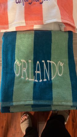 Custom towel embroidery