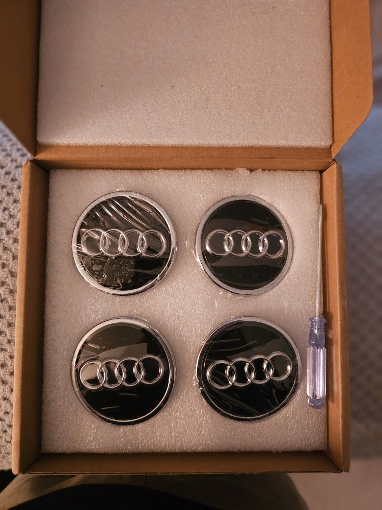 Audi Floating Center Caps