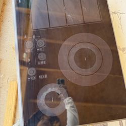 SAMSUNG 3 burners Cook top electric stove  and  hood 30 inches