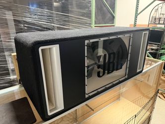 NEW Rare JBL GTO 12-Inch Dual Bandpass Subwoofer Enclosure Box NOS