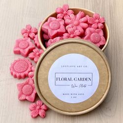 Floral Garden Soy Wax Melts | Strong Scent | Wax Tarts | Handmade
