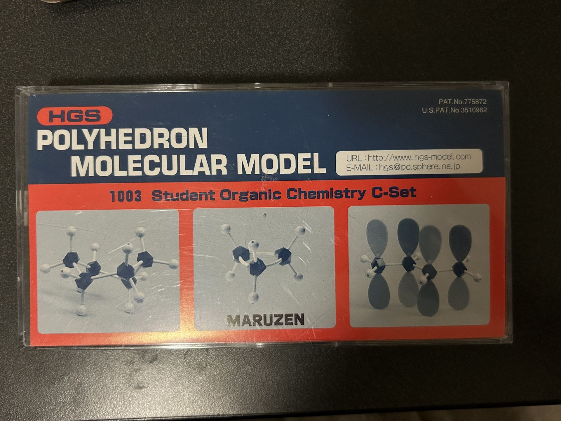 Chemistry Molecular Model Kit HGS
