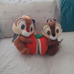Chip And Dale Plush Doll Set