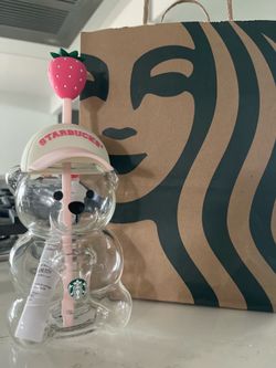 Starbucks Bear Strawberry Cup