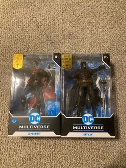 Mcfarlane Gold Label Vampire Batman & Superman