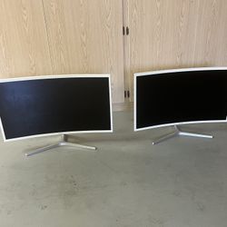 32” Samsung Curved LED Monitors