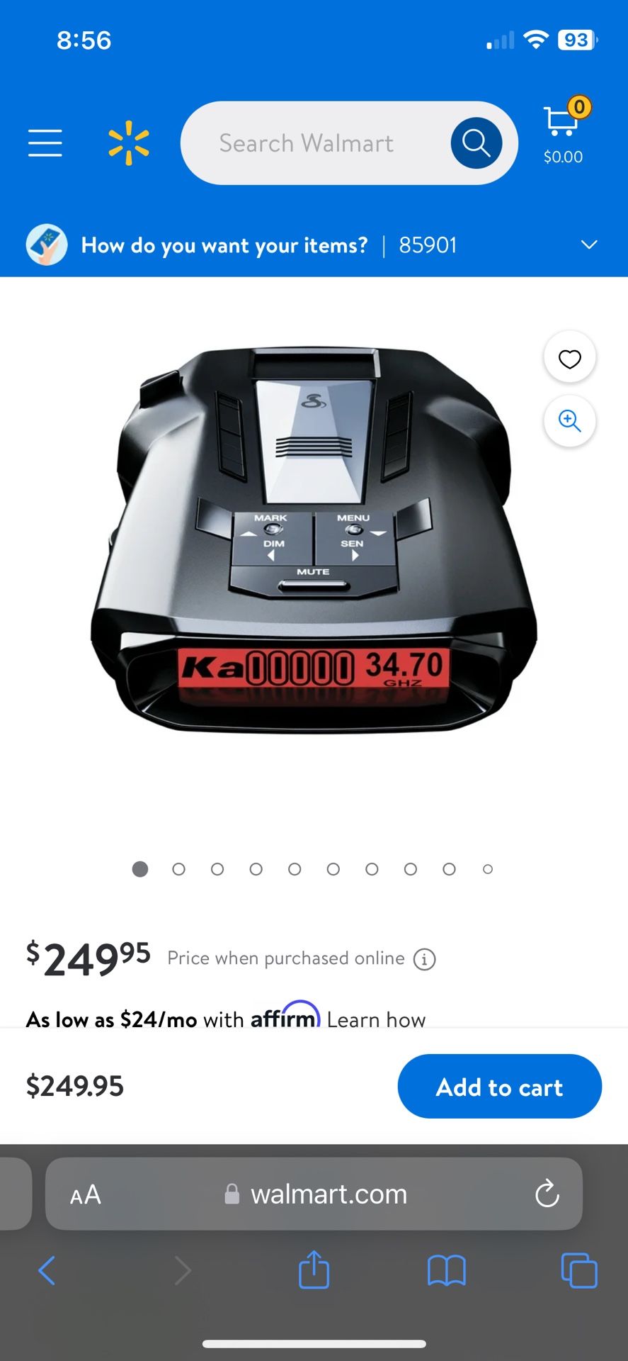 RADAR DETECTOR