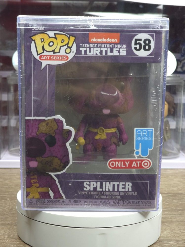 58 Splinter (Teenage Mutant Ninja Turtles) Art Series Target Exclusive Funko Pop