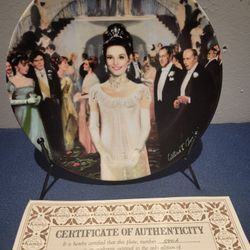 My Fair Lady Could've Danced All Night Plate