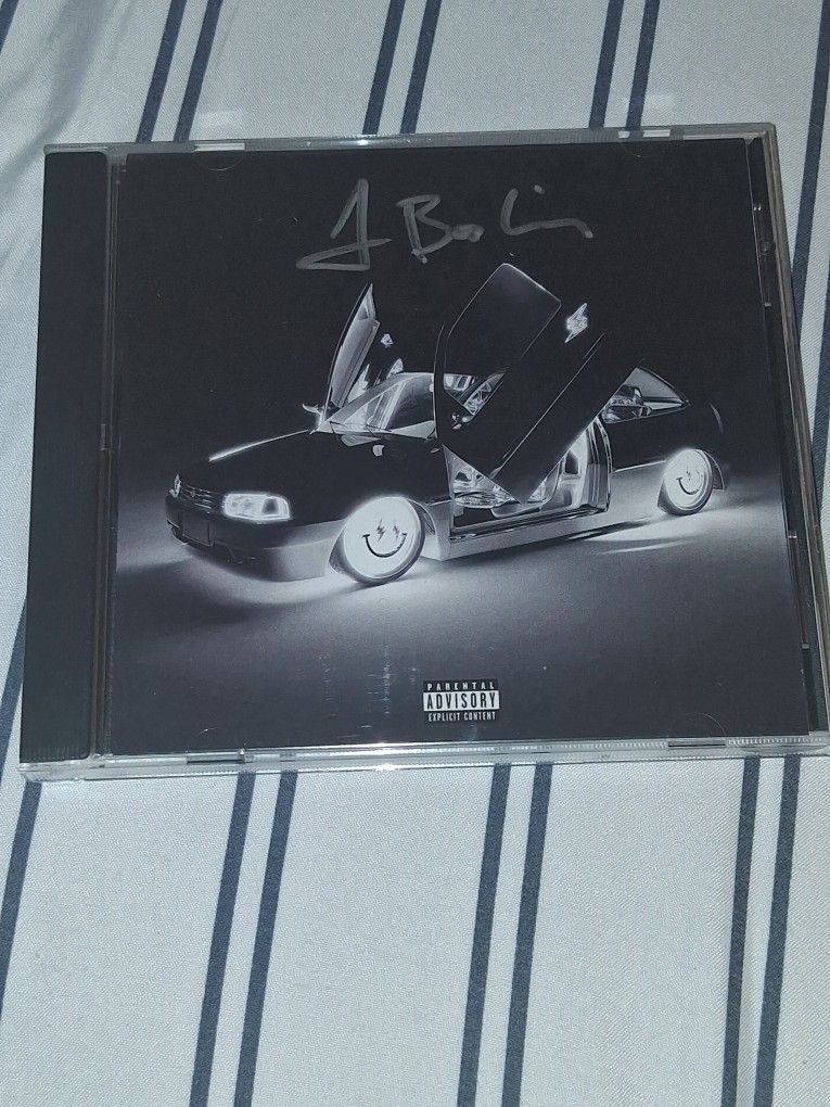 J Balvin Autographed CD