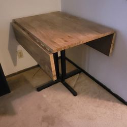 Small Dining Table W/ Folding Flaps