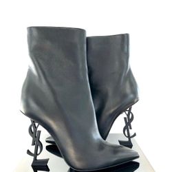 Saint Laurent-Opyium 105mm Ankle Boots Size 8