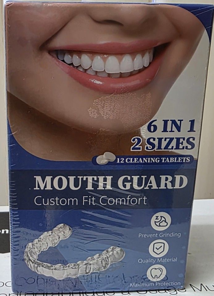 6 In 1 Mouth Guard Custom Fit Comfort