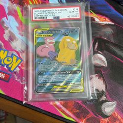 Pokemon Cards Slowpoke & Psyduck GX Tag Team 