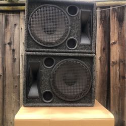 Speakers   (two).  
