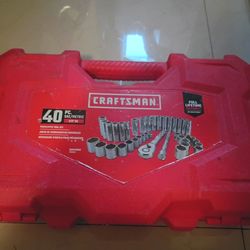 Craftsman 40 pc SAE/METRIC 3/8 DR.
