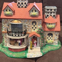 PartyLite Olde World Village #3 BRISTOL HOUSE