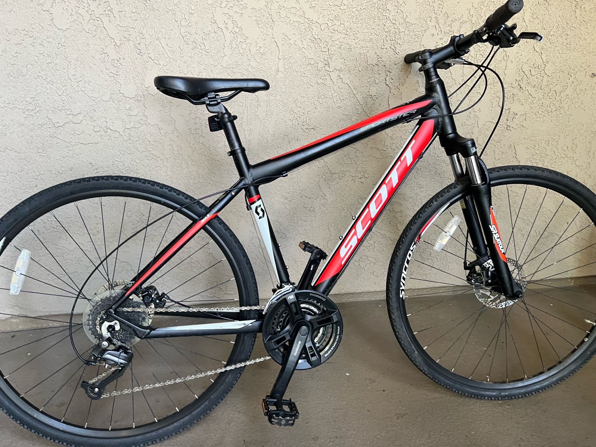 Scott mountain bike.