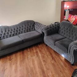 Sofa And  Loveseat  $425