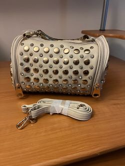 Candies crossbody barrel bag with accents NWT