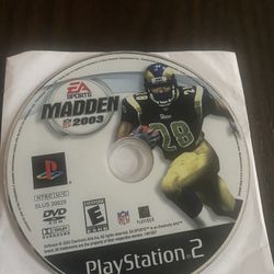 Madden NFL 2003 - Playstation 2 PS2 Game 