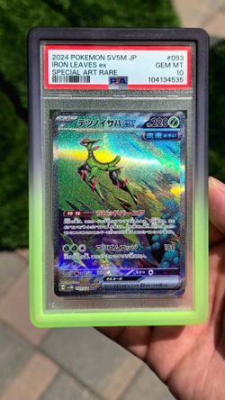 Iron leaves psa 10 graded pokemon cards