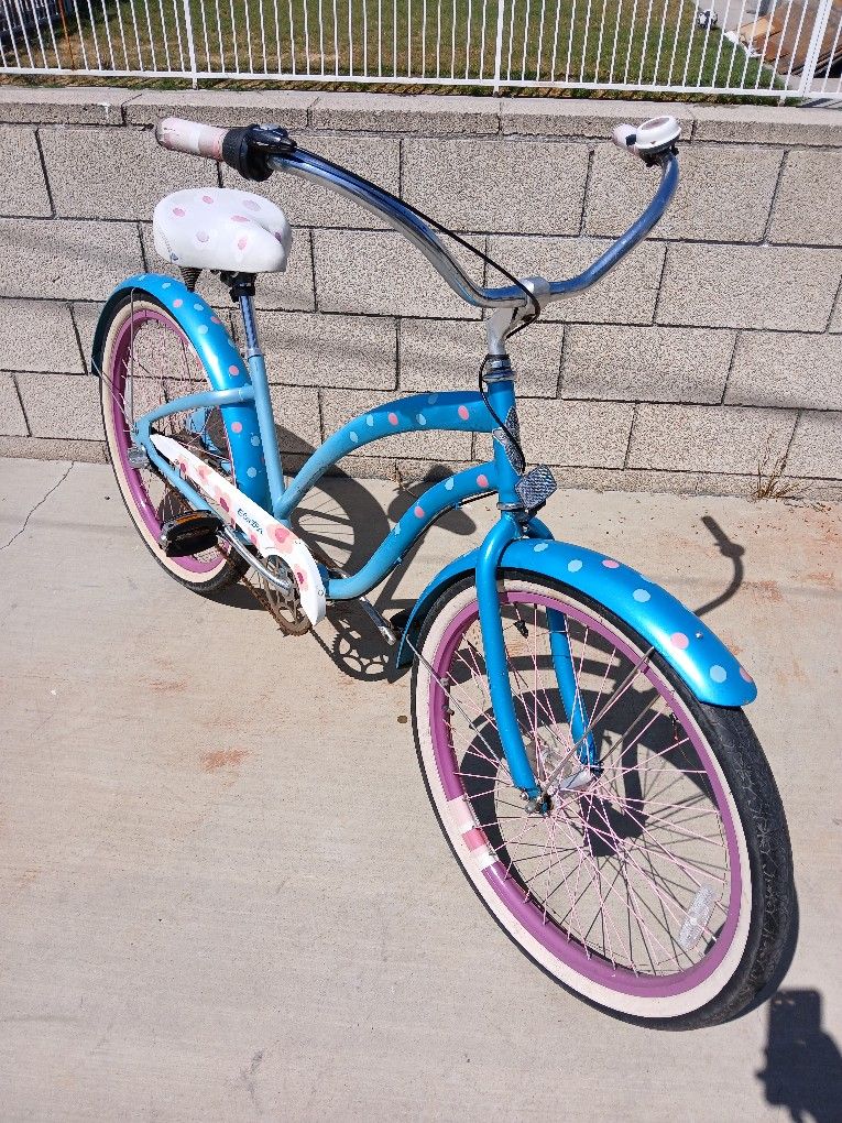 Women's 26" Electra Jenny Dots 3 Speed Beach Cruiser 